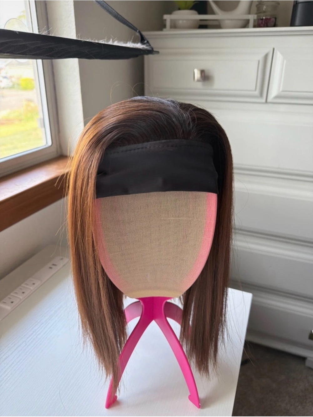 12” Headband wig by JB Extensions